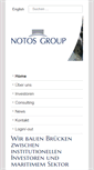 Mobile Screenshot of notos-group.com